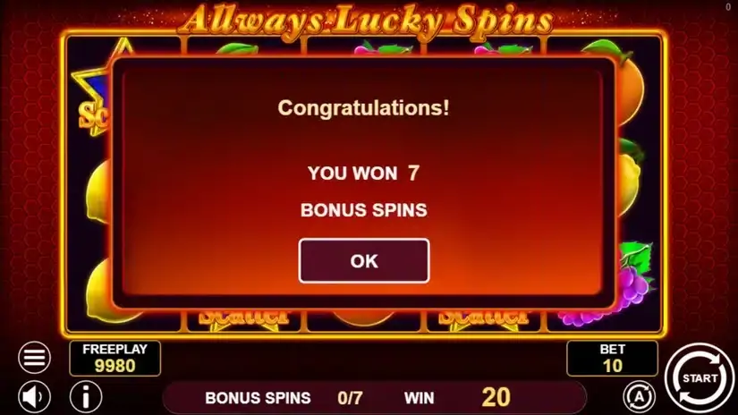Allways Lucky Spins slot screenshot 3