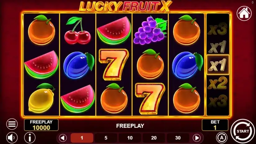 Lucky Fruit X slot screenshot