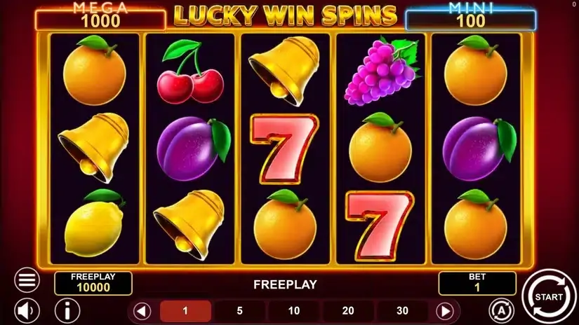 Lucky Win Spins slot screenshot 1