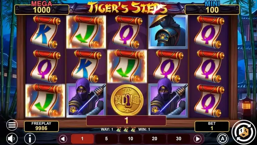 Tiger’s Steps Hold And Win slot screenshot 2