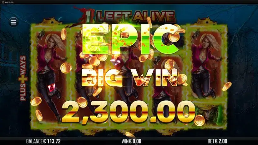 1 Left Alive slot screenshot 