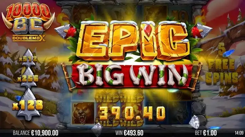 10000 BC Doublemax slot screenshot 6