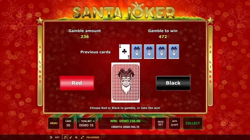 Santa Joker slot screenshot 4