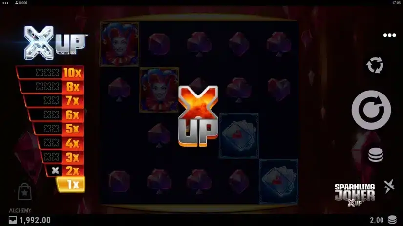 Sparkling Joker X UP slot screenshot 2