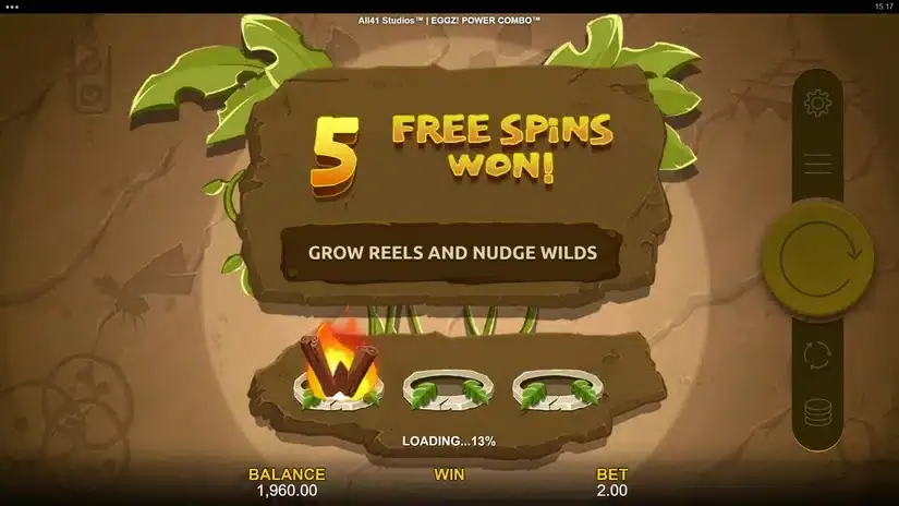 Eggz! POWER COMBO slot screenshot 2