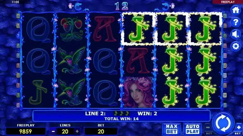 Beauty Fairy slot screenshot 2