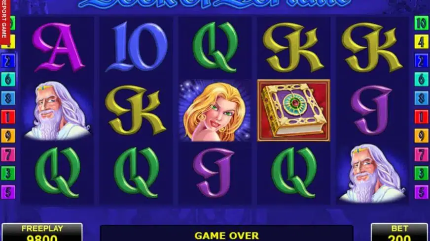 Book of Fortune slot screenshot 