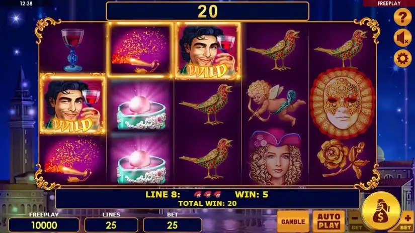Casanovas Ladies slot screenshot 4