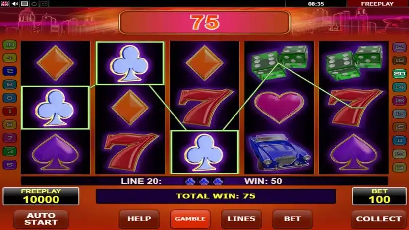 Casinova slot screenshot 2