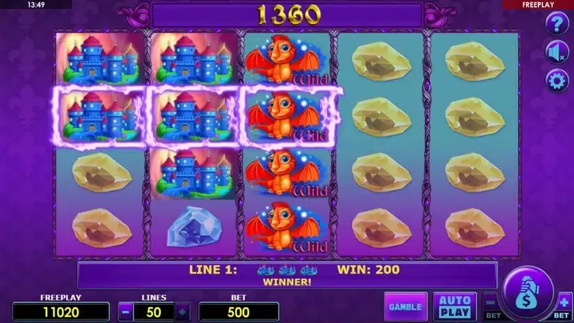 Dragons Mystery slot screenshot 3