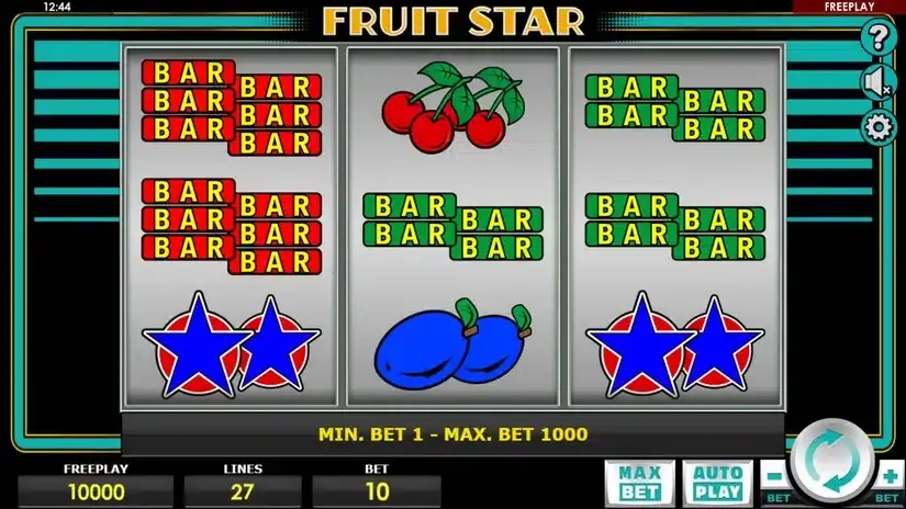 Fruit Star slot screenshot 1