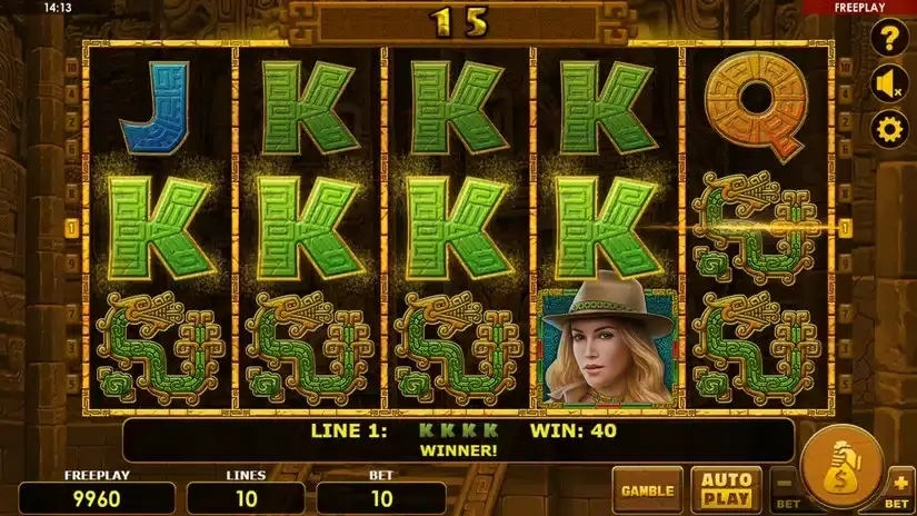 Golden Quest slot screenshot 