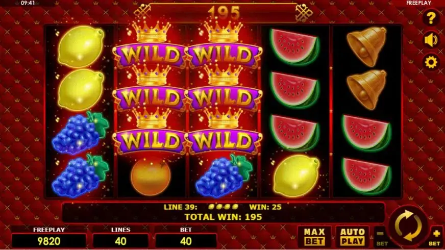 Grand Fruits slot screenshot 