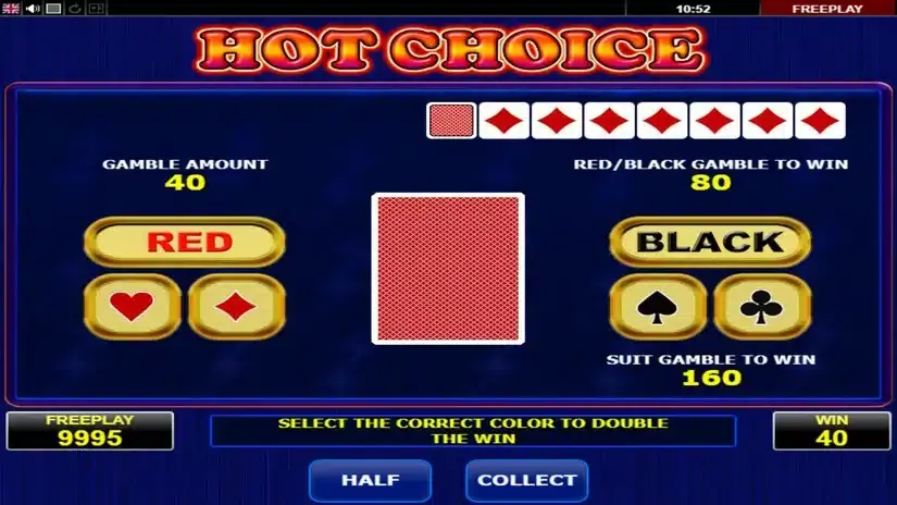 Hot Choice slot screenshot 4