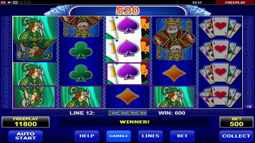 Lady Joker slot screenshot 4