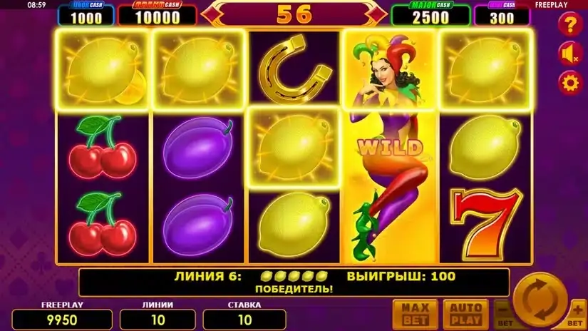 Lucky Joker 10 Cash Spins slot screenshot 2