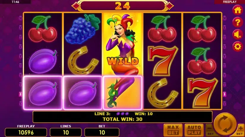 Lucky Joker 10 slot screenshot 