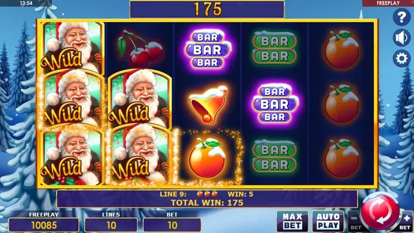 Santas Fruits slot screenshot 6