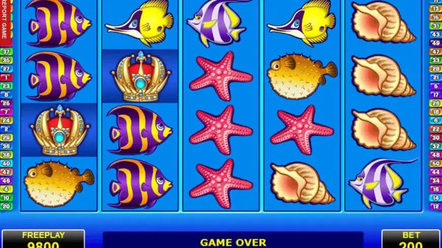 Wild Shark slot screenshot 