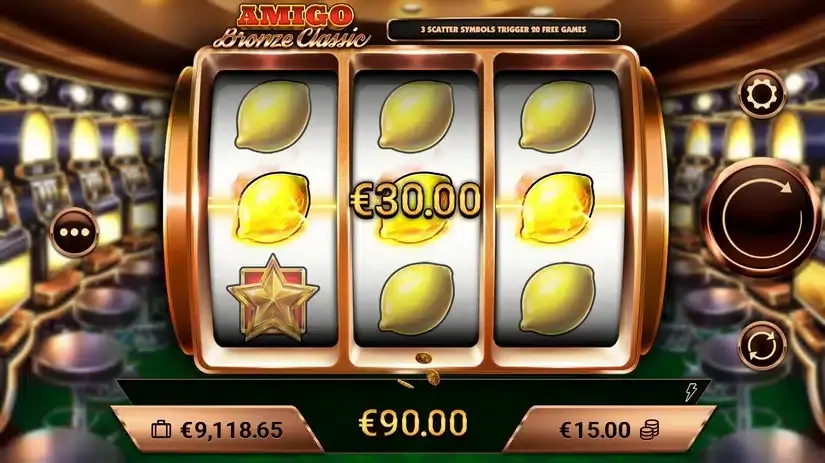 Amigo Bronze Classic slot screenshot 4