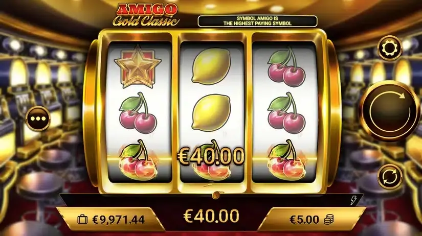 Amigo Gold Classic slot screenshot 2