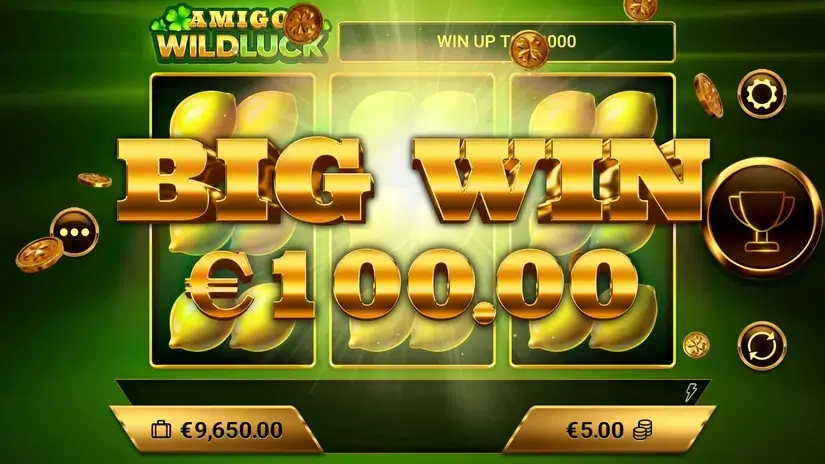 Amigo Wild Luck slot screenshot 