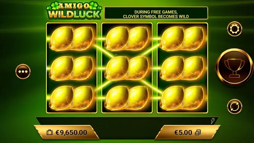 Amigo Wild Luck slot screenshot 3
