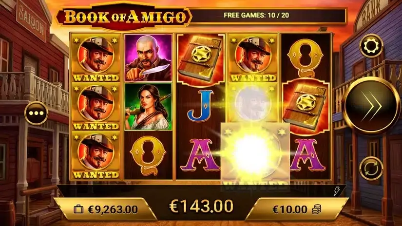 Book of Amigo slot screenshot 6