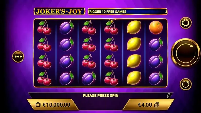 Joker’s Joy slot screenshot 