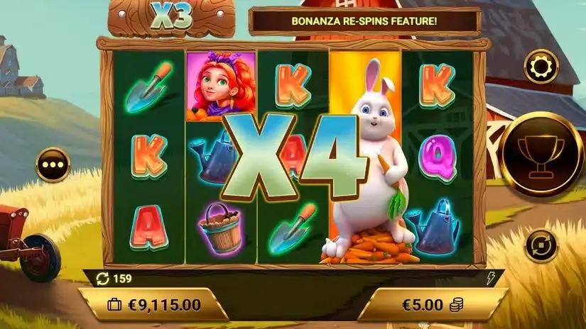 Rabbit Bonanza slot screenshot 3