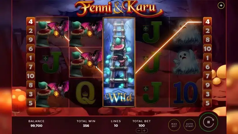 Fenni & Karu slot screenshot 1