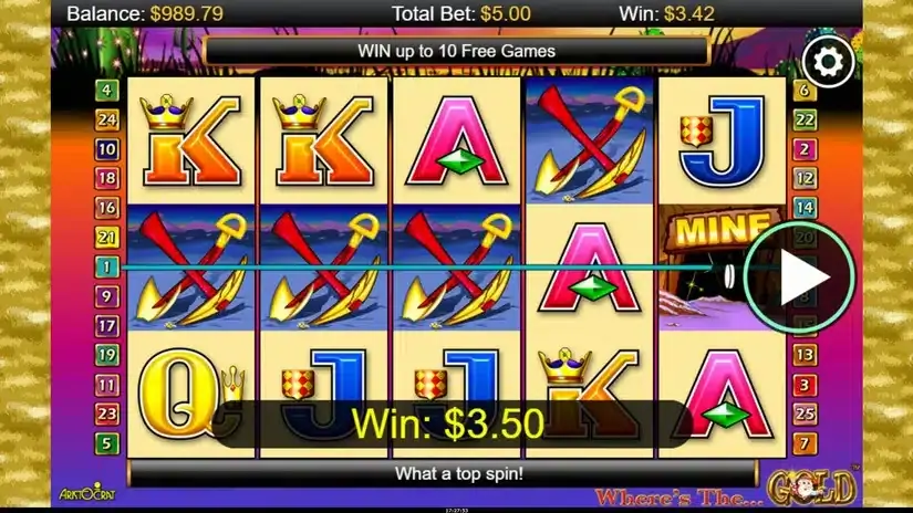 Where’s the Gold slot screenshot