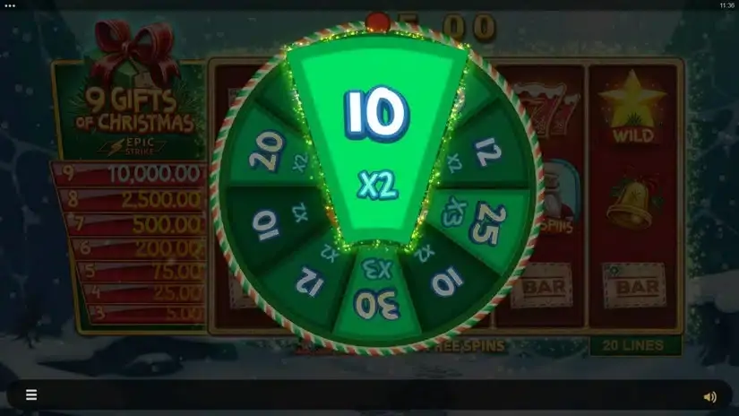 9 Gifts of Christmas slot screenshot 6