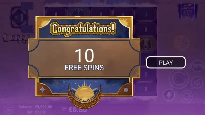 ArcanaPop slot screenshot 6