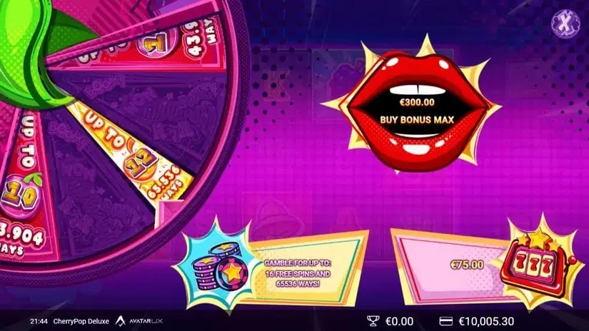CherryPop Deluxe slot screenshot 2
