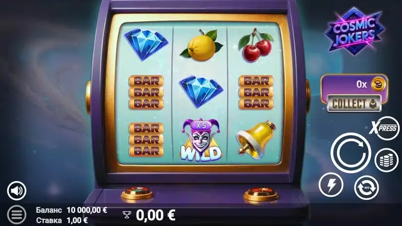 Cosmic Jokers slot screenshot 