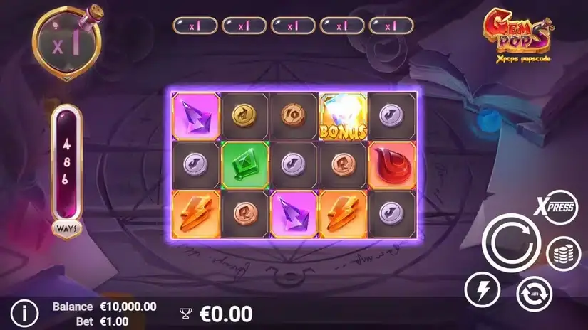 GemPops slot screenshot 