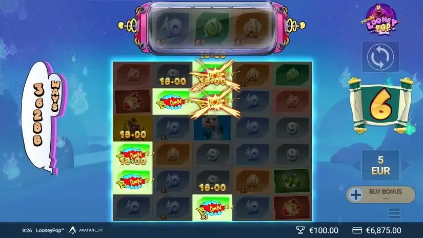 LooneyPop slot screenshot 5