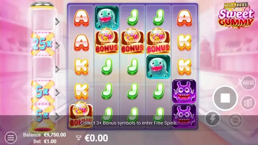 Sweet Gummy slot screenshot 2