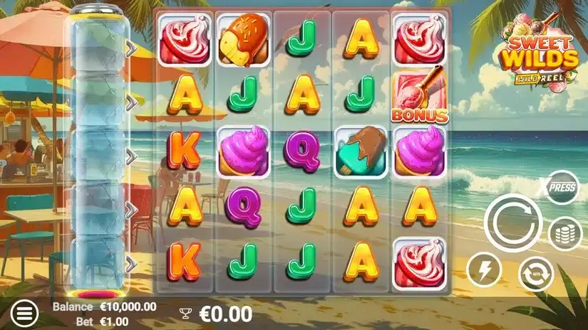 Sweet Wilds slot screenshot 