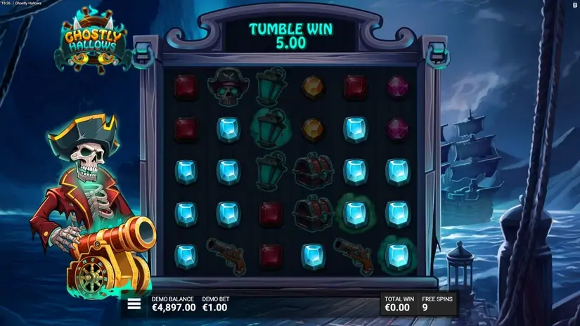 Ghostly Hallows slot screenshot 4