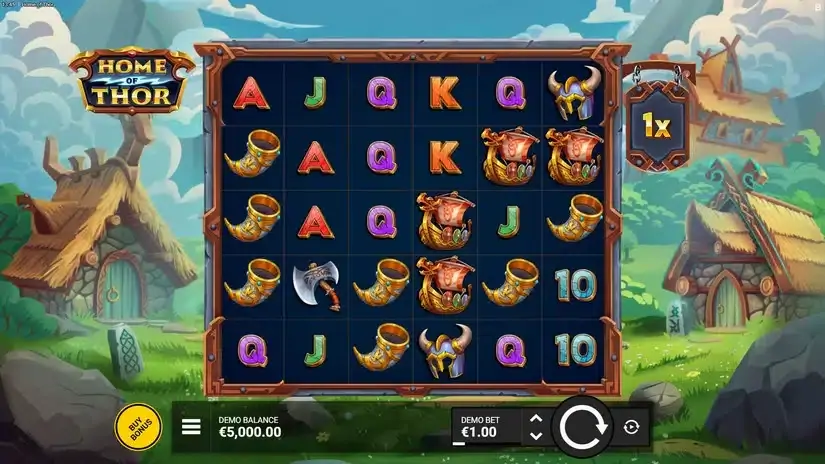 Home of Thor slot screenshot 