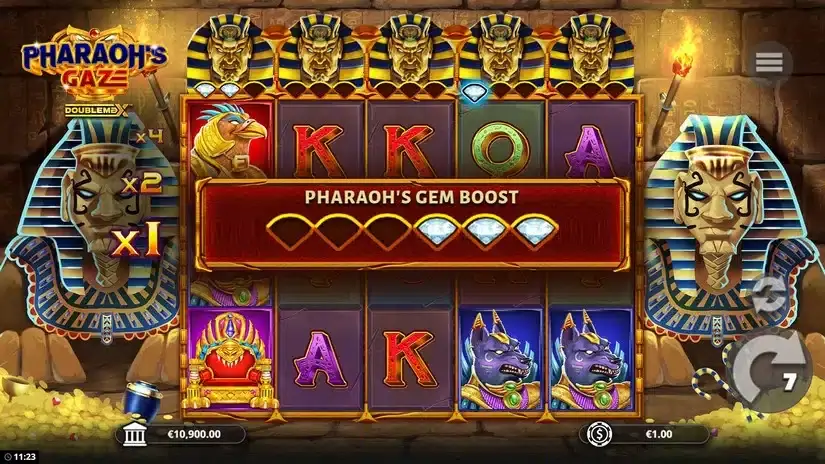 Pharaoh’s Gaze DoubleMax slot screenshot 3