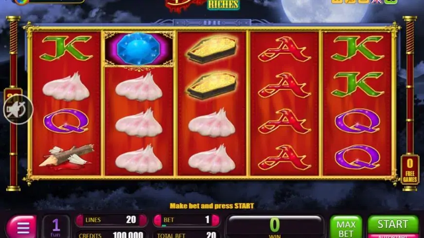Dracula Riches slot screenshot 1