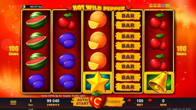 Hot Wild Pepper slot screenshot 
