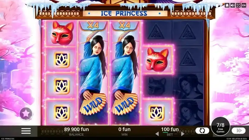Ice Princess slot screenshot 5