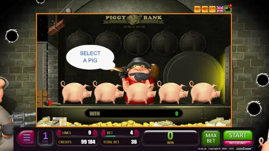 Piggy Bank slot screenshot 2
