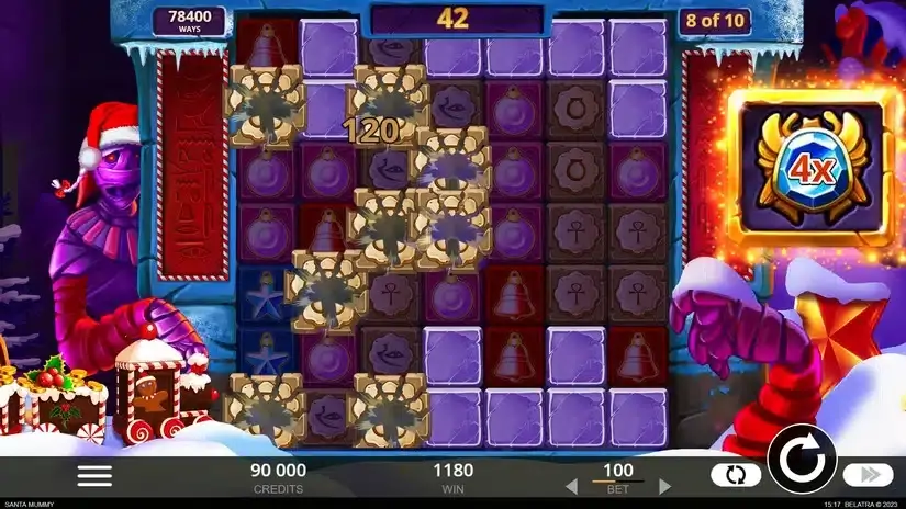 Santa Mummy slot screenshot