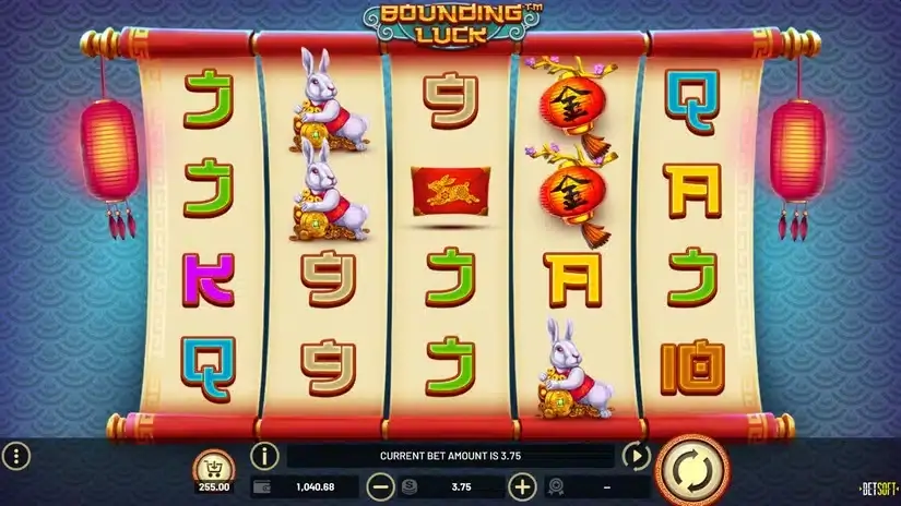 Bounding Luck slot screenshot 