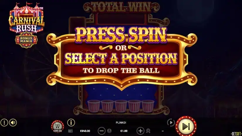 Carnival Rush slot screenshot 3
